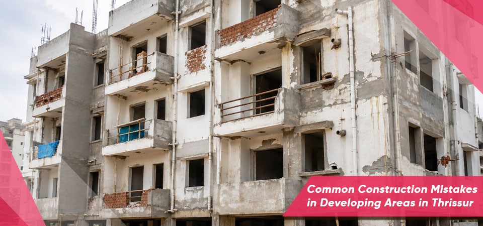 Common Construction Mistakes in Developing Areas in Thrissur